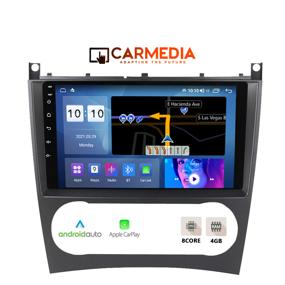 CARMEDIA-CM409-12-PRO-OEM-TABLET-9-MERCEDES-C-CLK-W203-209-2004-2008